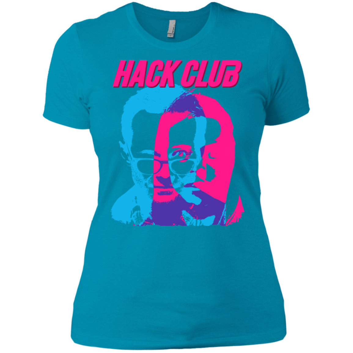 T-Shirts Turquoise / X-Small Hack Club Women's Premium T-Shirt