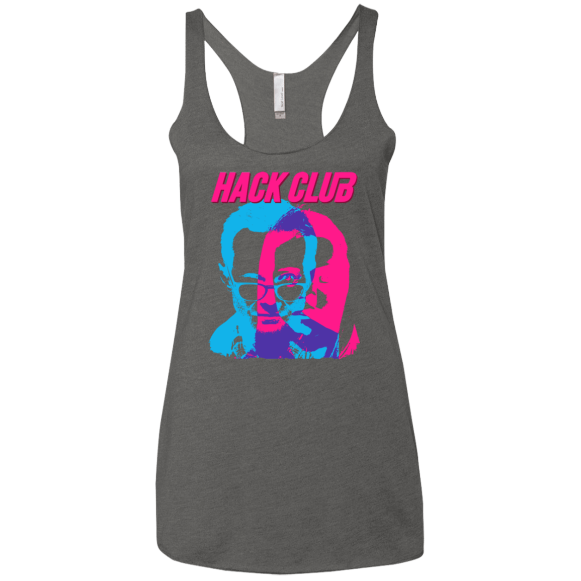 T-Shirts Premium Heather / X-Small Hack Club Women's Triblend Racerback Tank