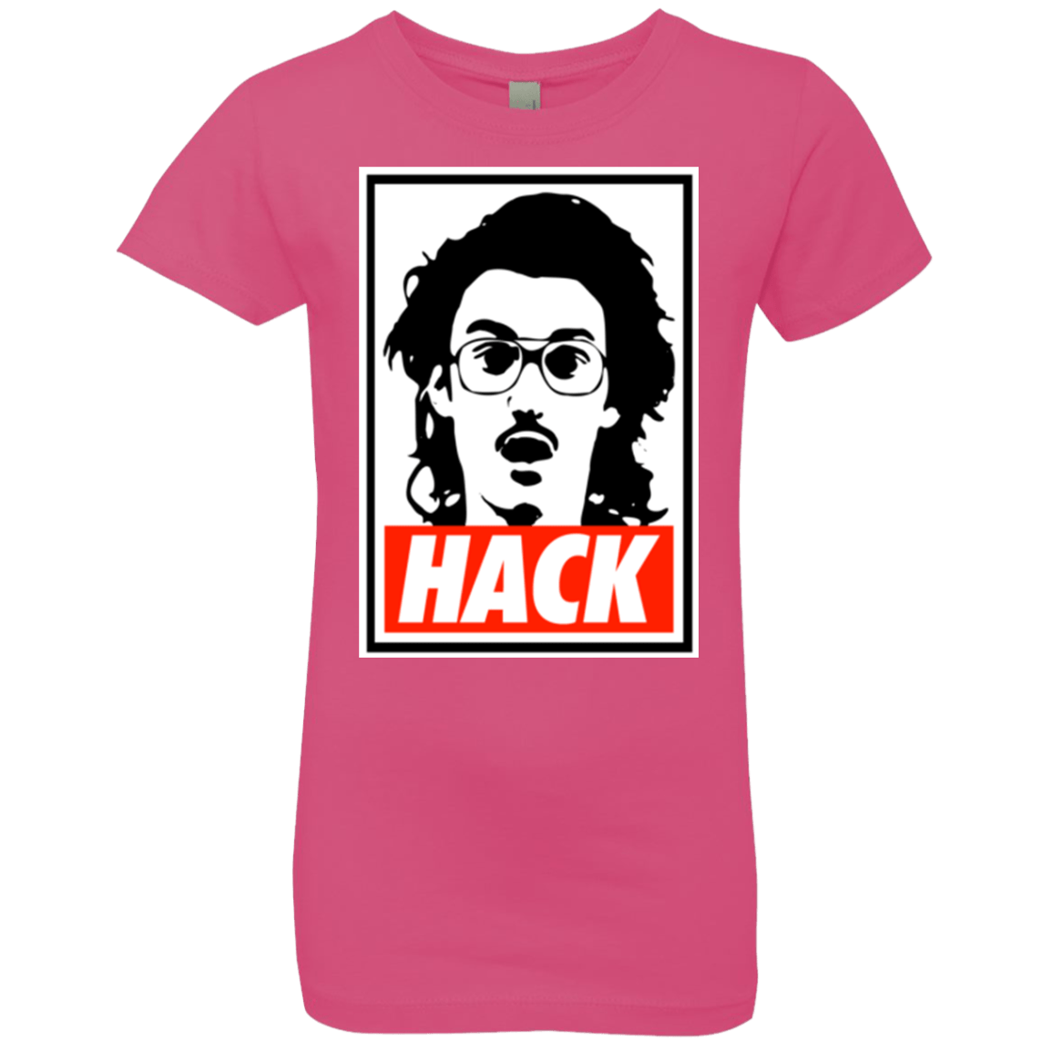 T-Shirts Hot Pink / YXS Hack Girls Premium T-Shirt