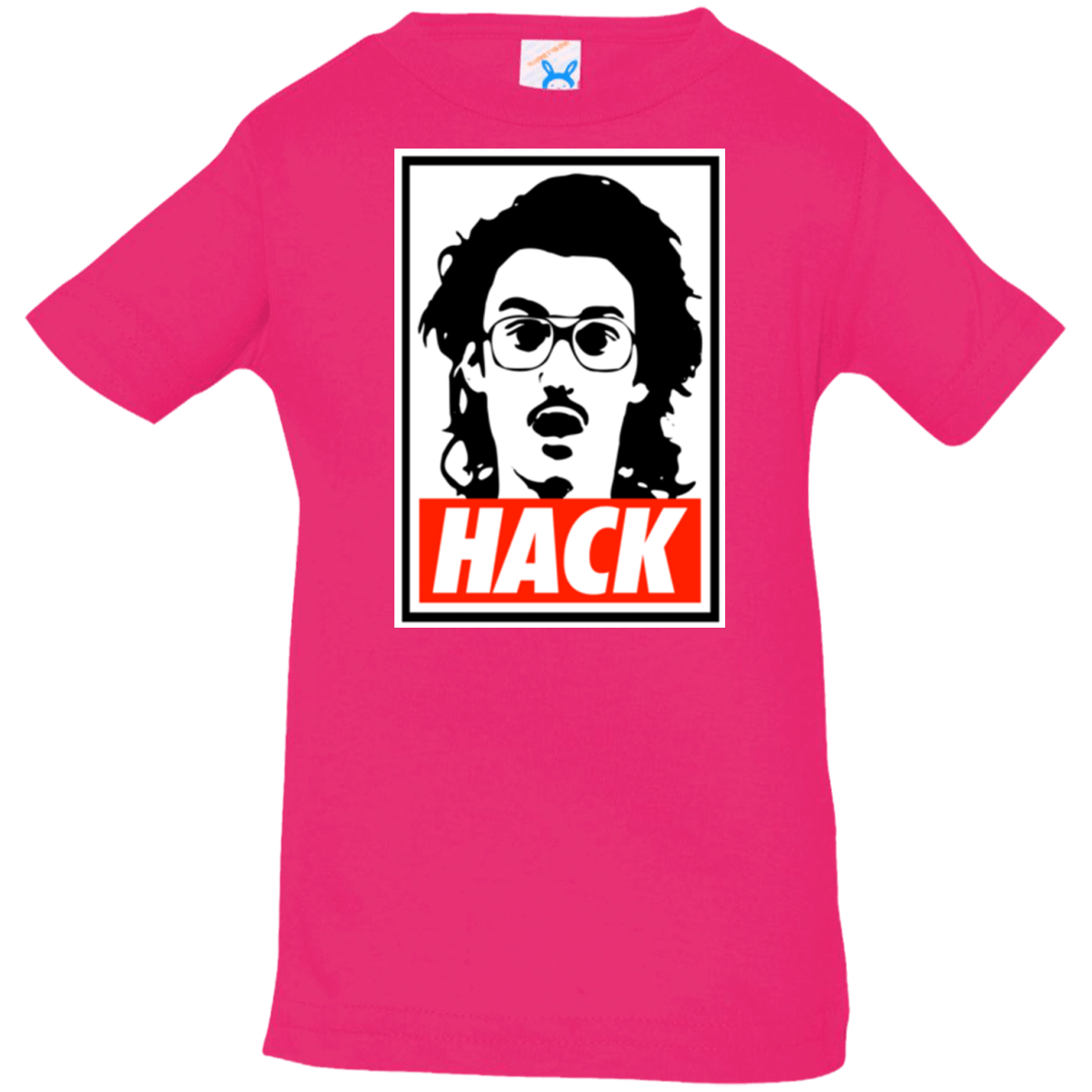 T-Shirts Hot Pink / 6 Months Hack Infant PremiumT-Shirt
