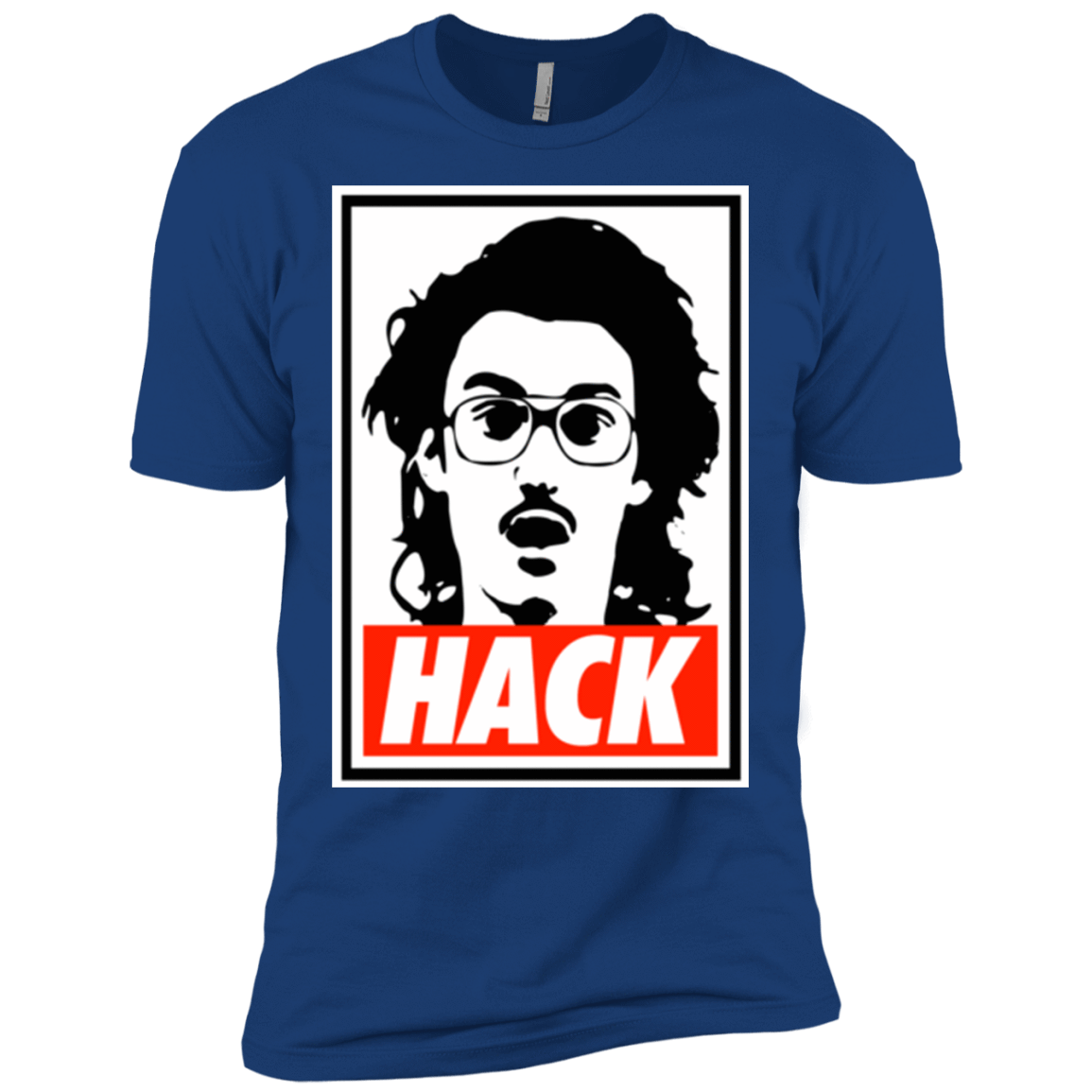 T-Shirts Royal / X-Small Hack Men's Premium T-Shirt