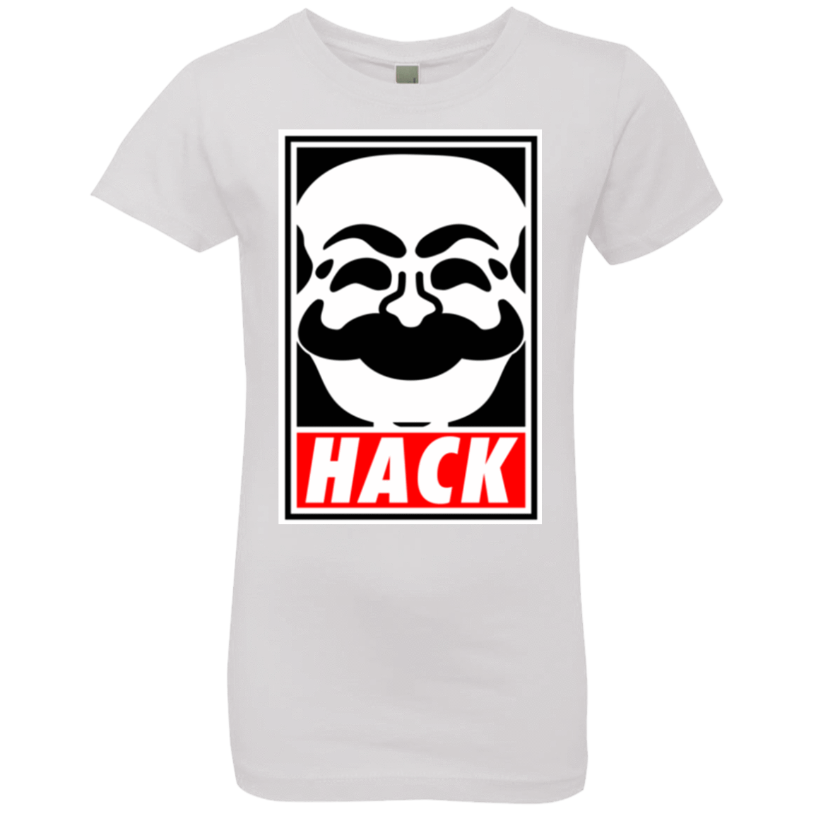 T-Shirts White / YXS Hack society Girls Premium T-Shirt