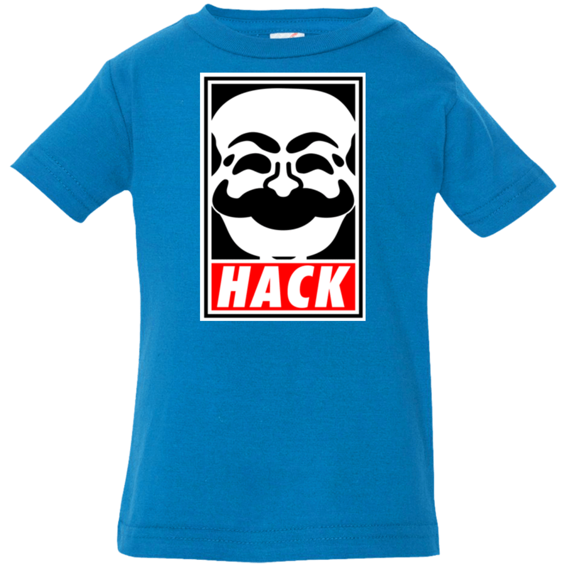 T-Shirts Cobalt / 6 Months Hack society Infant PremiumT-Shirt