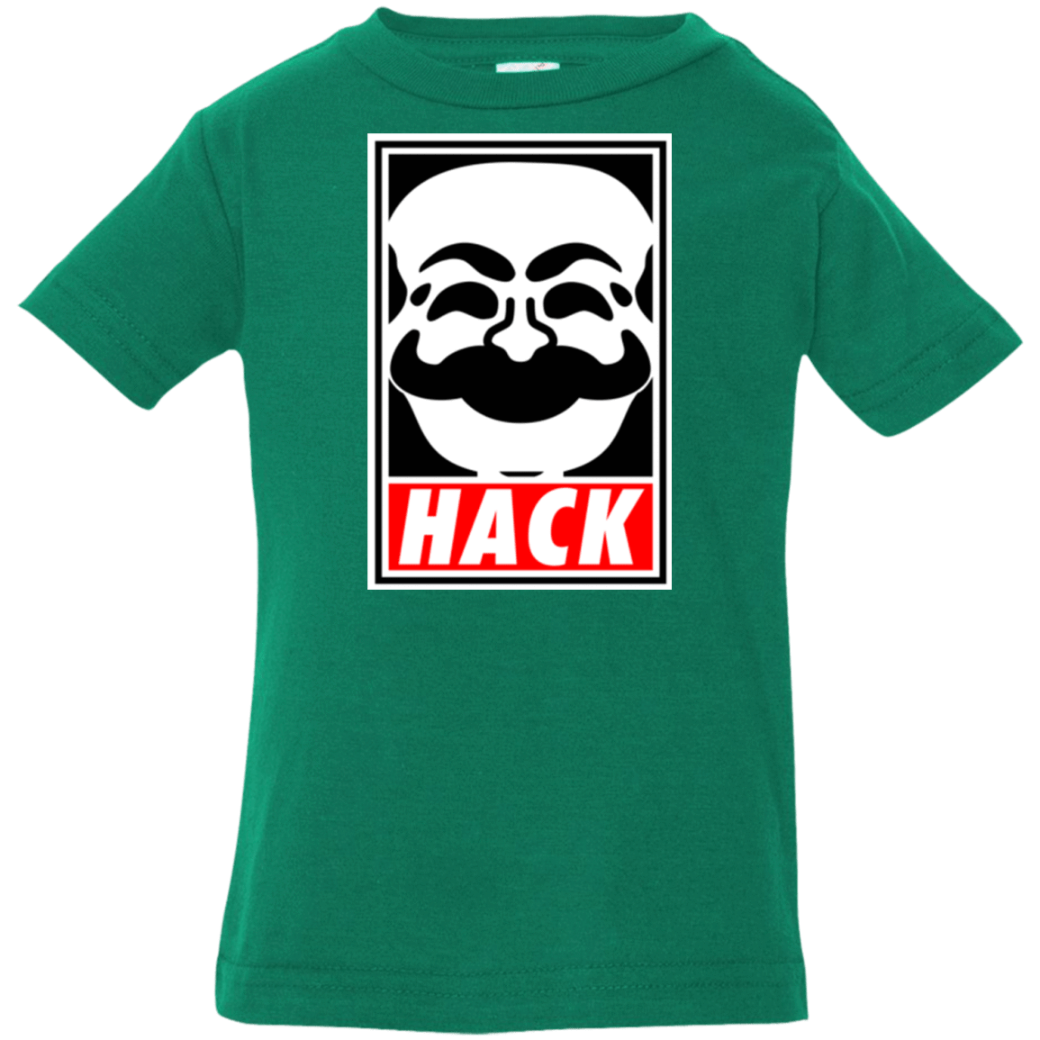 T-Shirts Kelly / 6 Months Hack society Infant PremiumT-Shirt