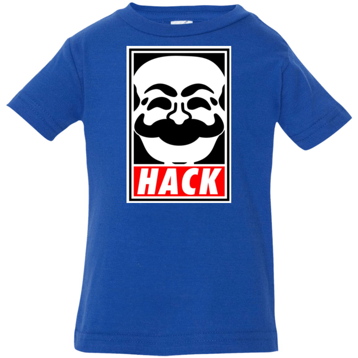 T-Shirts Royal / 6 Months Hack society Infant PremiumT-Shirt