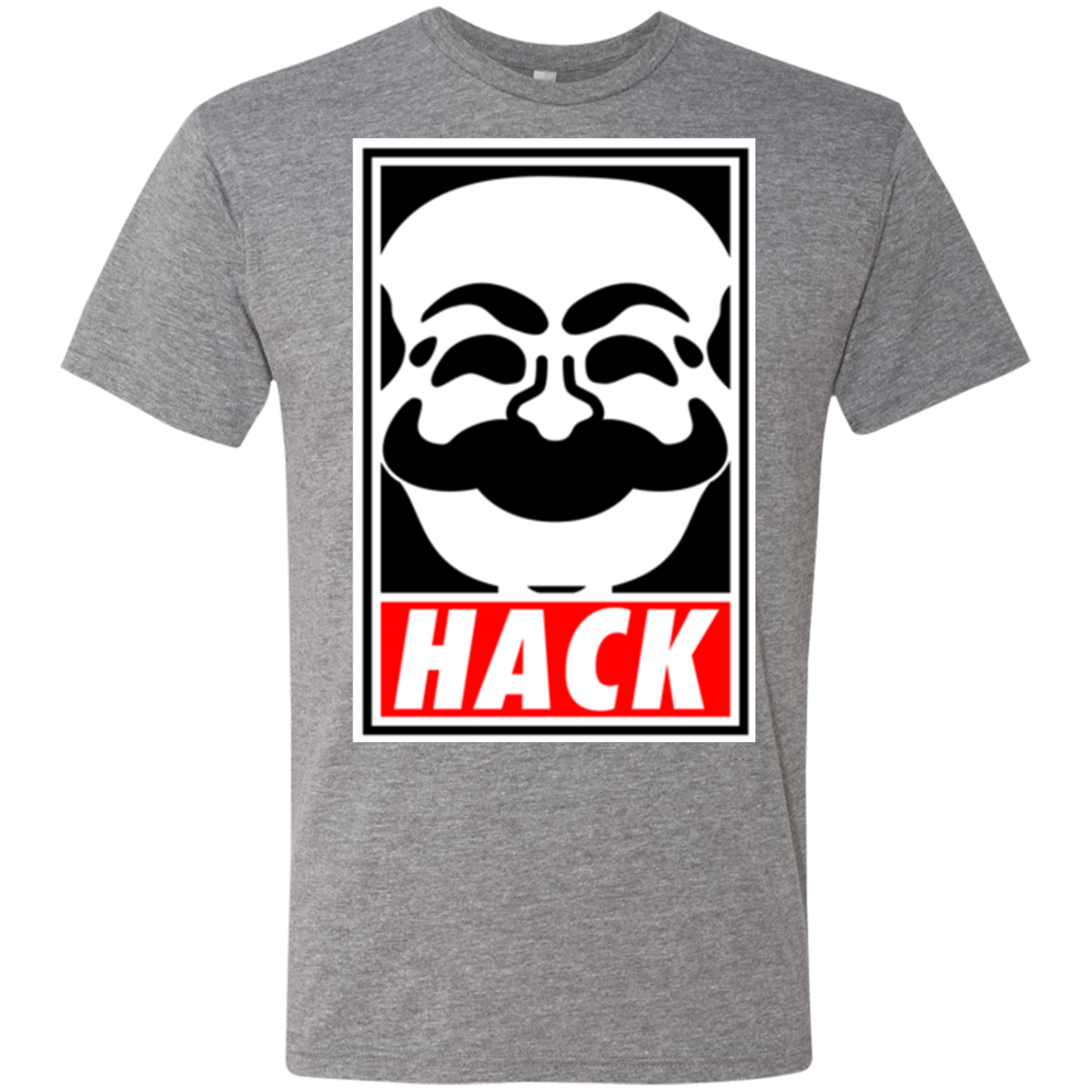 T-Shirts Premium Heather / Small Hack society Men's Triblend T-Shirt