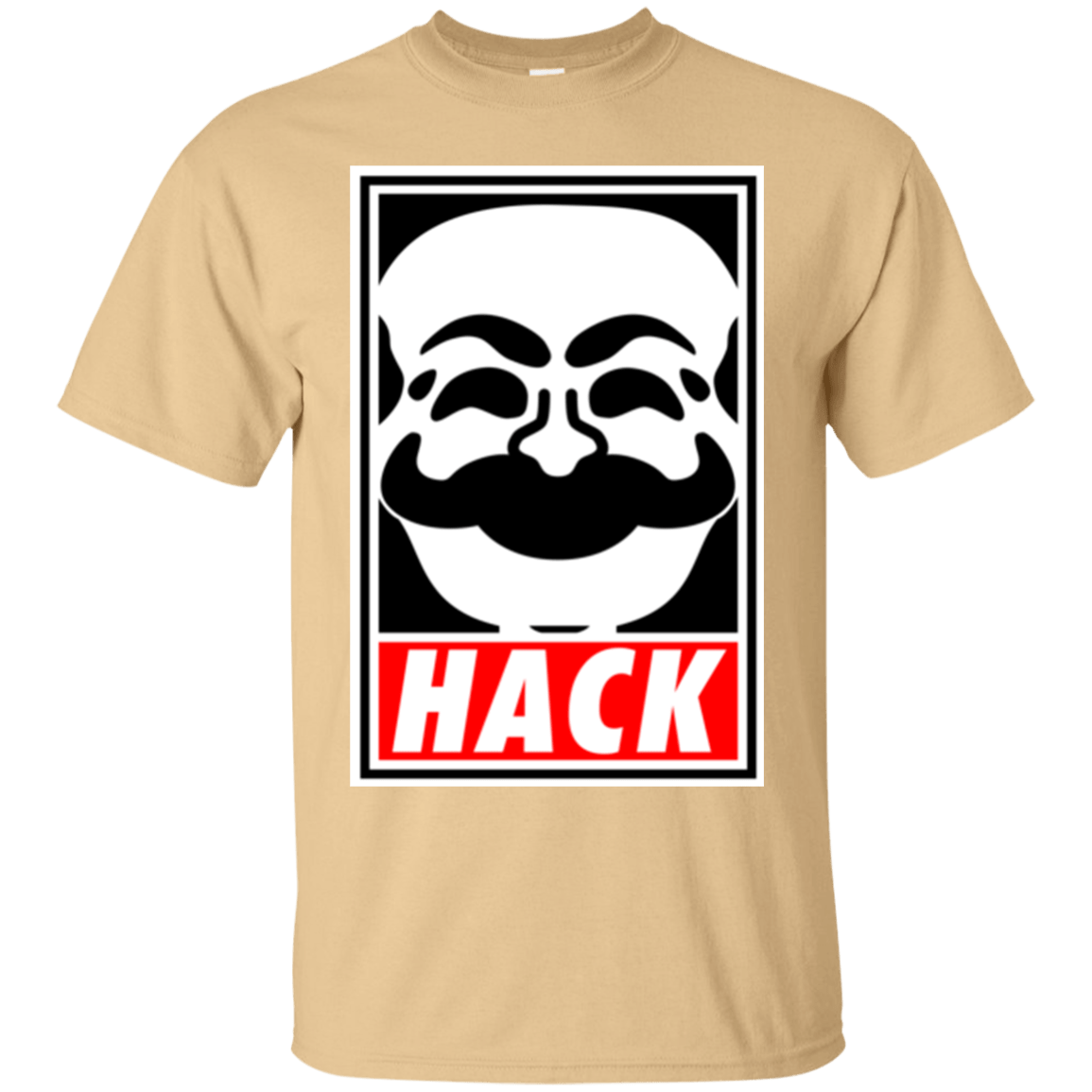 T-Shirts Vegas Gold / Small Hack society T-Shirt