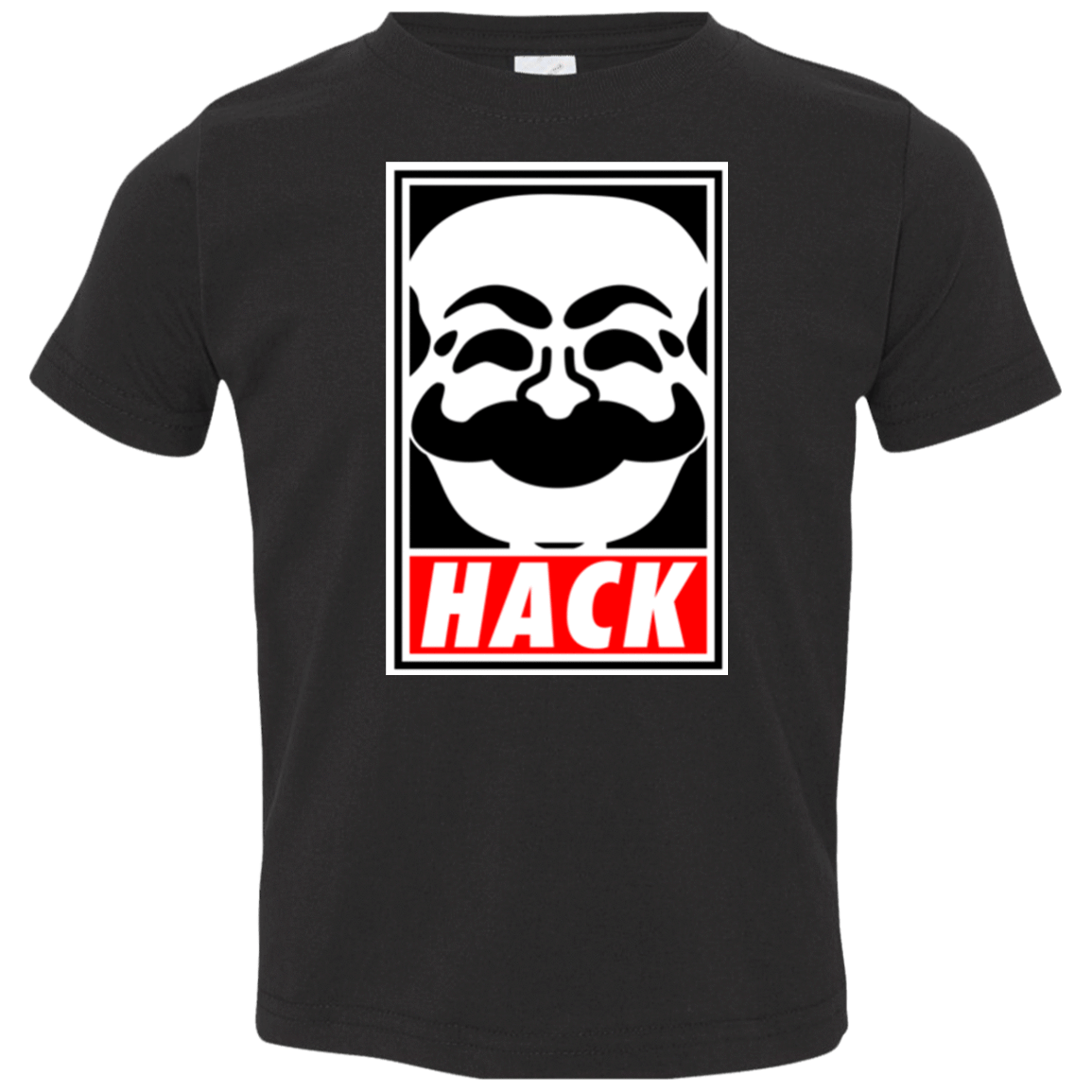 T-Shirts Black / 2T Hack society Toddler Premium T-Shirt