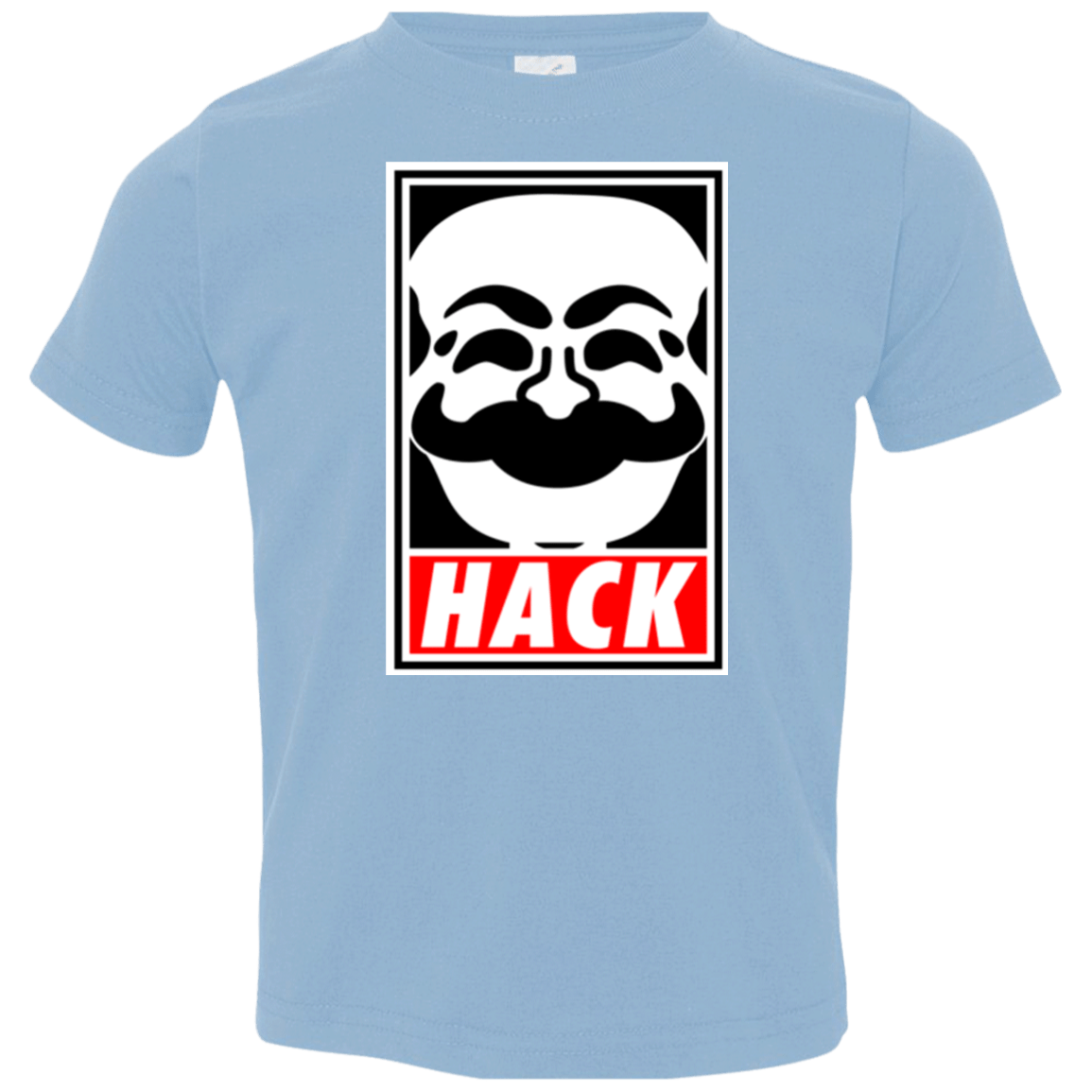 T-Shirts Light Blue / 2T Hack society Toddler Premium T-Shirt