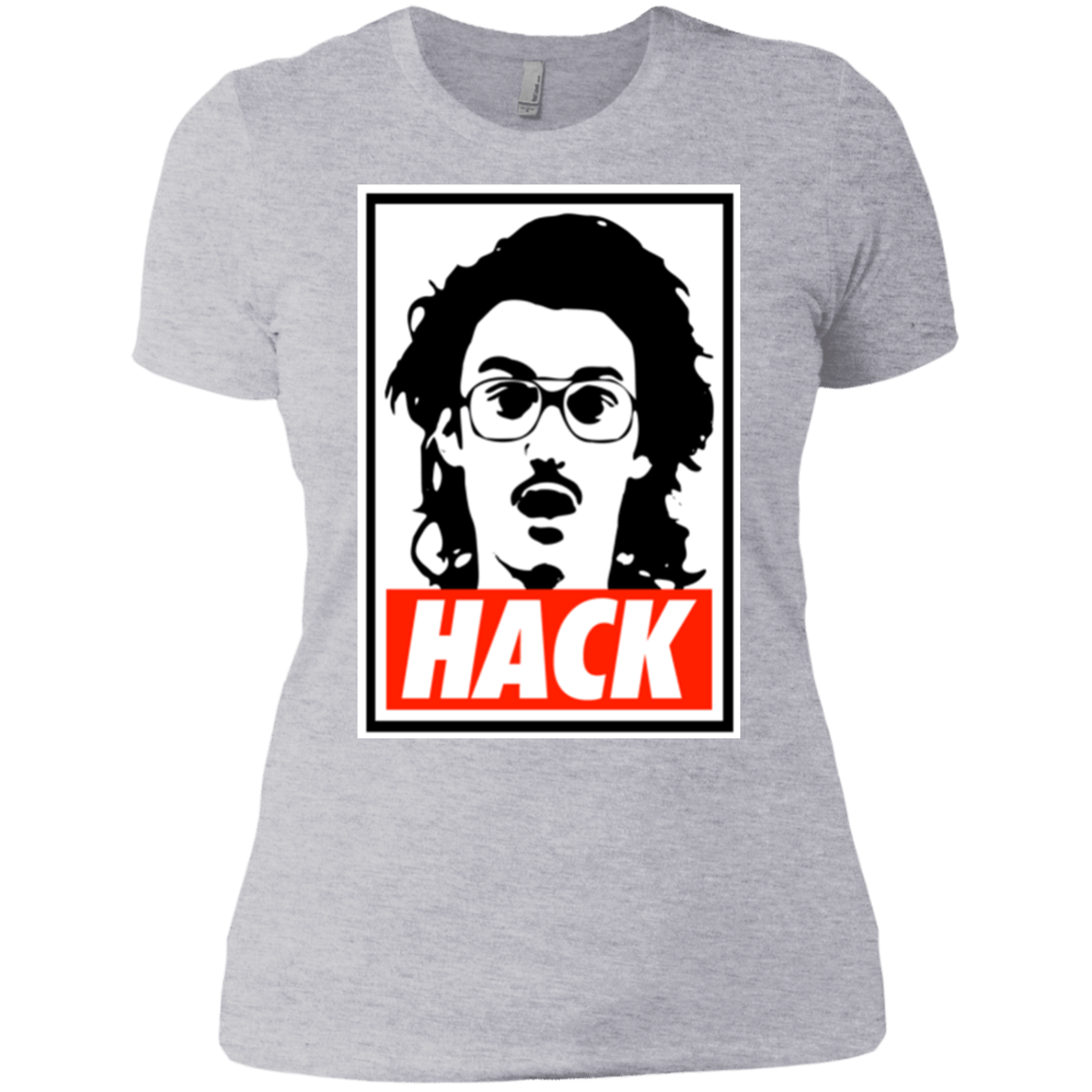 T-Shirts Heather Grey / X-Small Hack Women's Premium T-Shirt