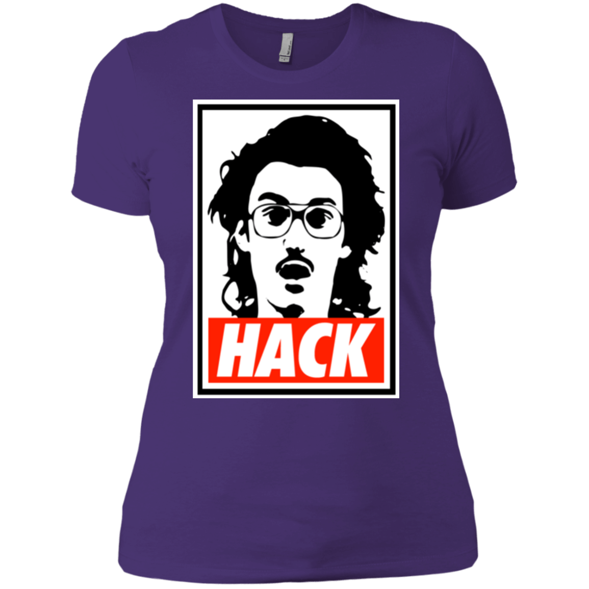 T-Shirts Purple / X-Small Hack Women's Premium T-Shirt