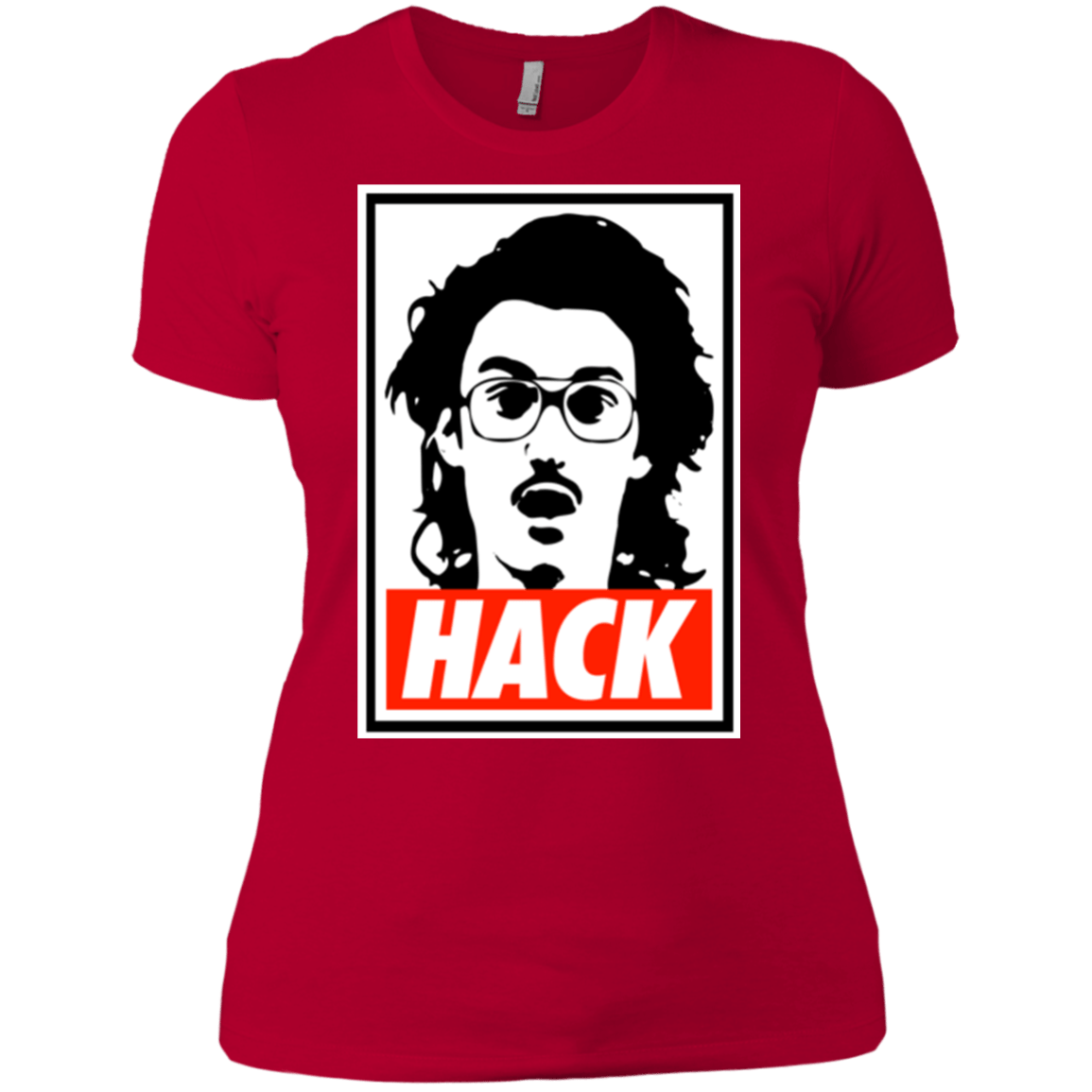 T-Shirts Red / X-Small Hack Women's Premium T-Shirt