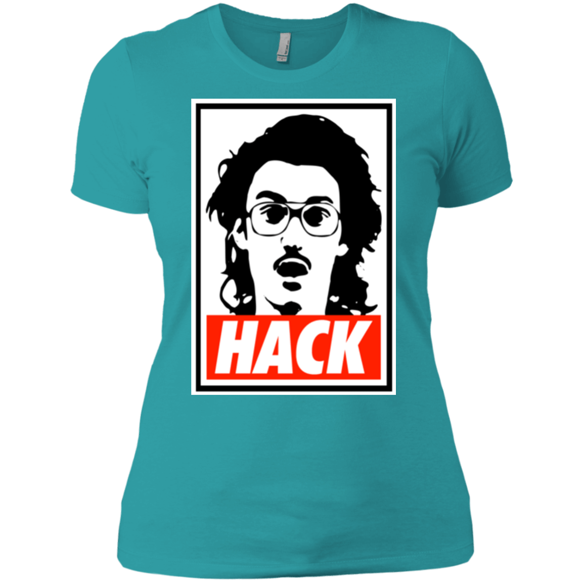 T-Shirts Tahiti Blue / X-Small Hack Women's Premium T-Shirt