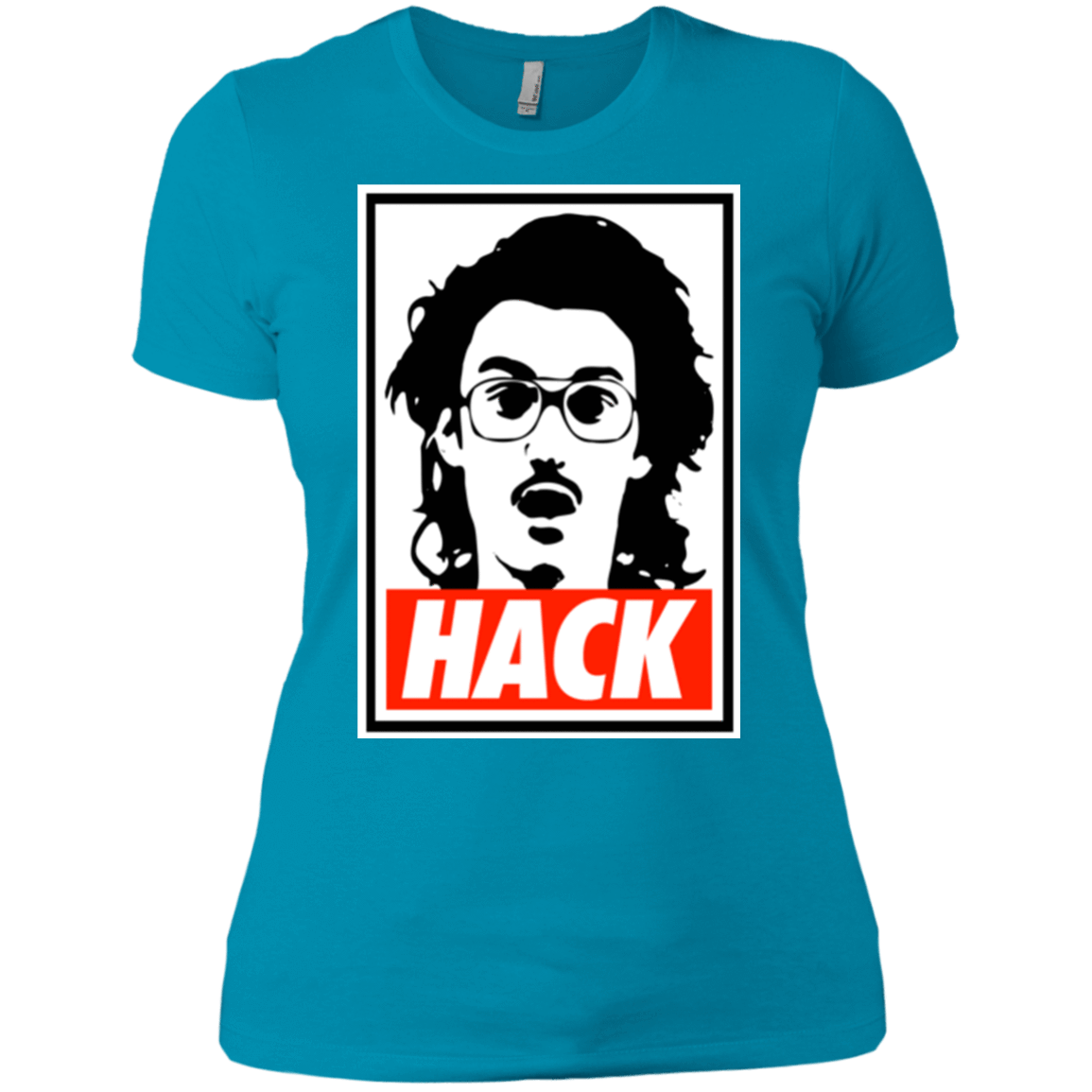 T-Shirts Turquoise / X-Small Hack Women's Premium T-Shirt