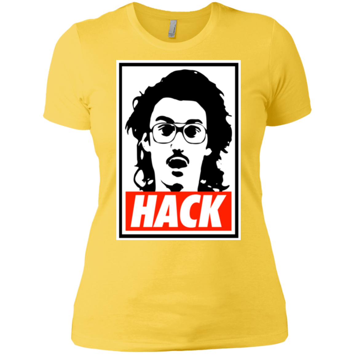 T-Shirts Vibrant Yellow / X-Small Hack Women's Premium T-Shirt