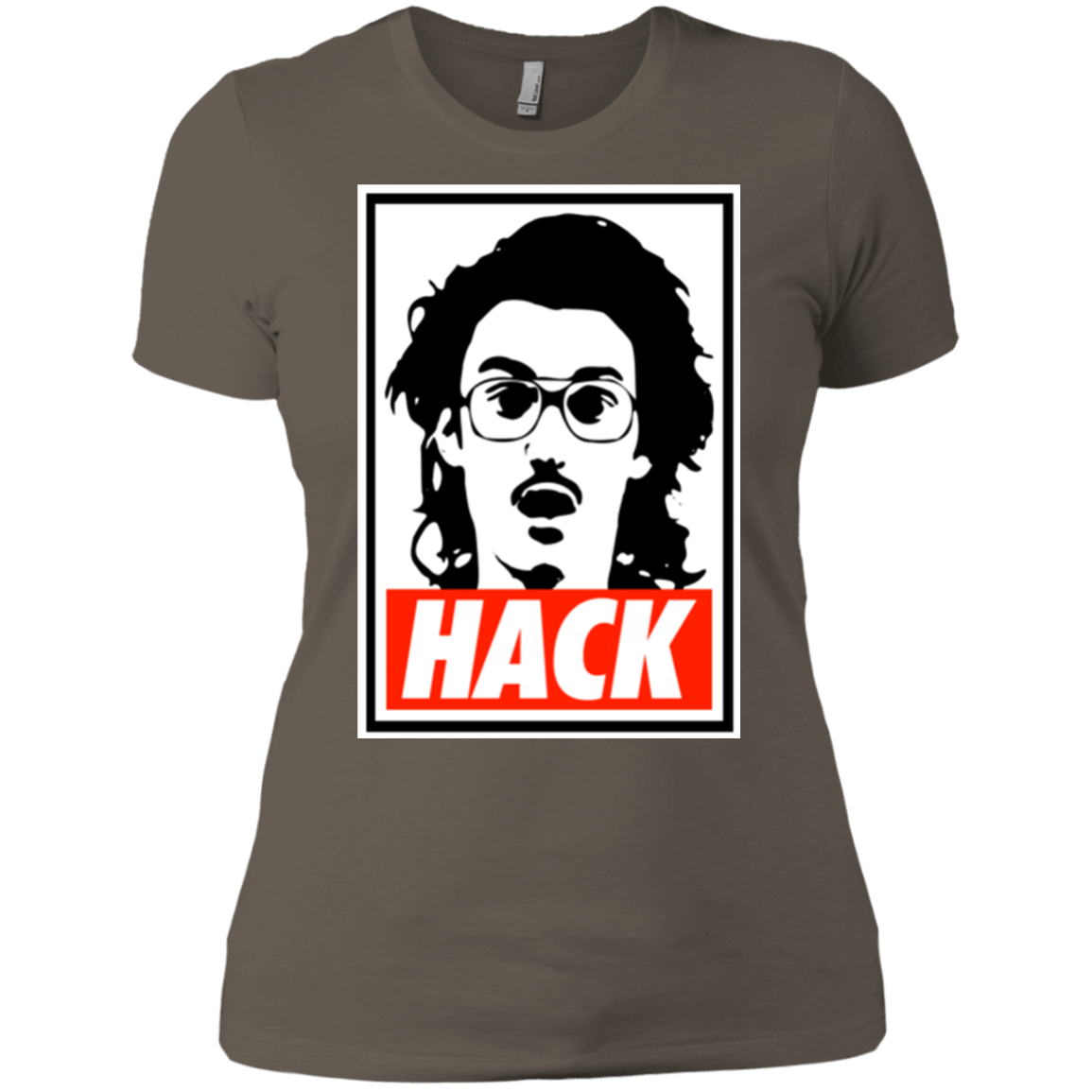 T-Shirts Warm Grey / X-Small Hack Women's Premium T-Shirt