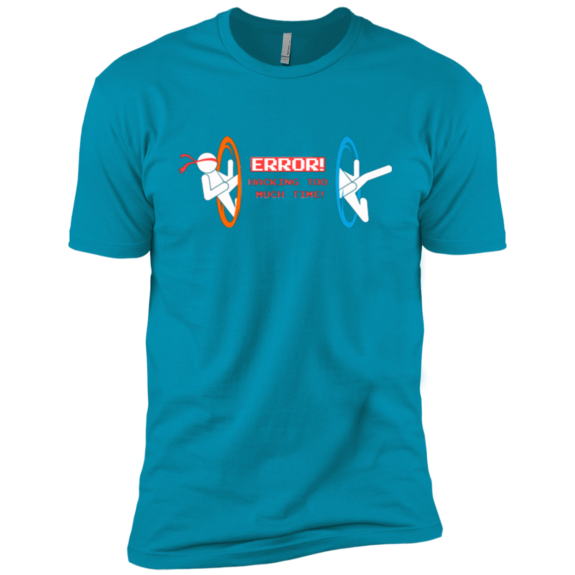 T-Shirts Turquoise / YXS Hacking Error Boys Premium T-Shirt
