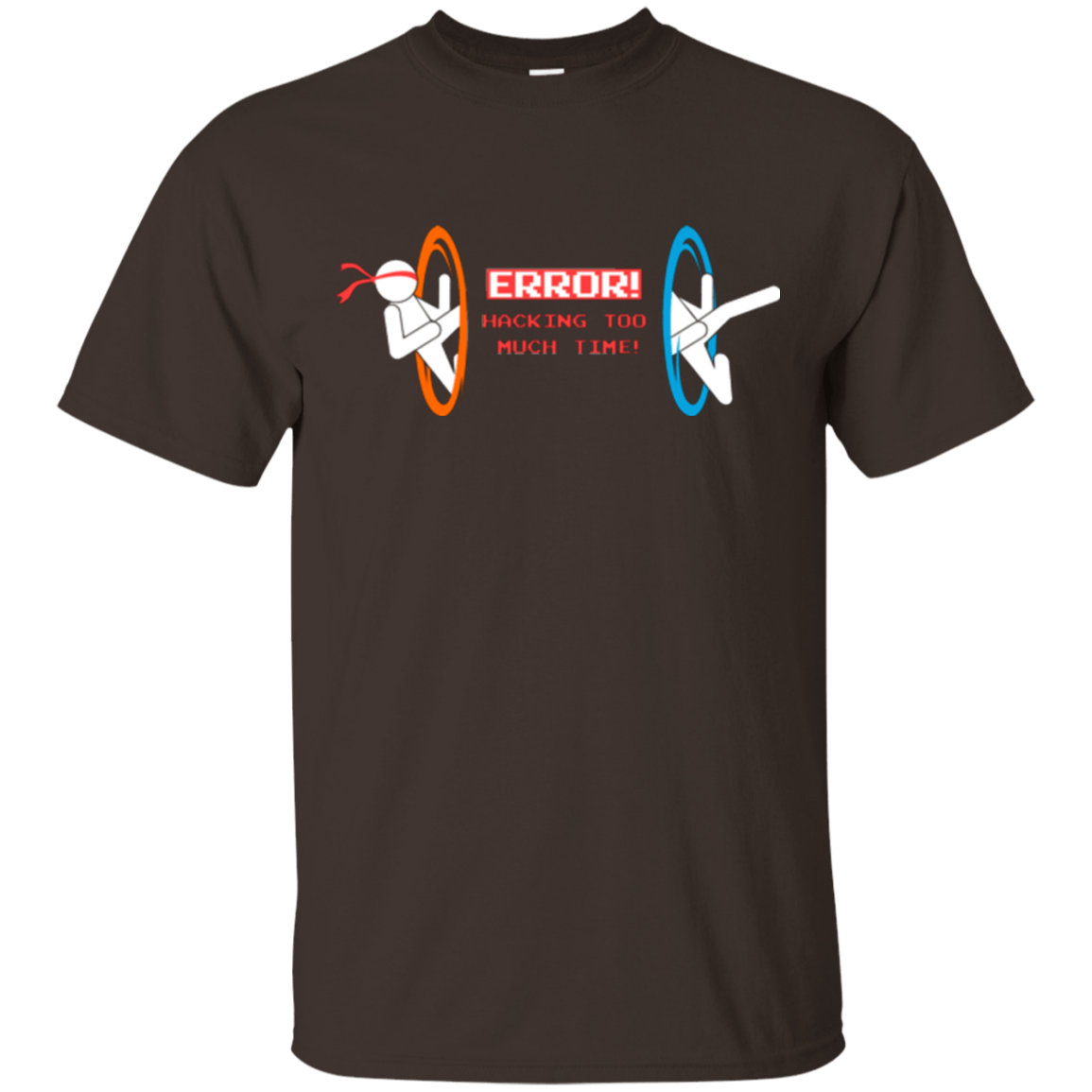 T-Shirts Dark Chocolate / Small Hacking Error T-Shirt
