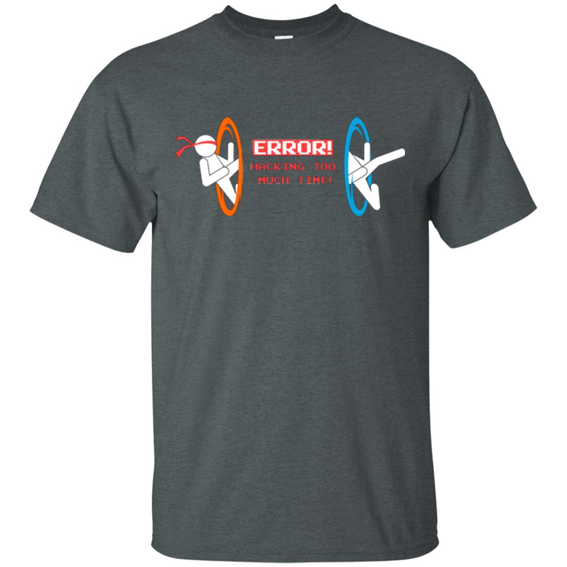 T-Shirts Dark Heather / Small Hacking Error T-Shirt