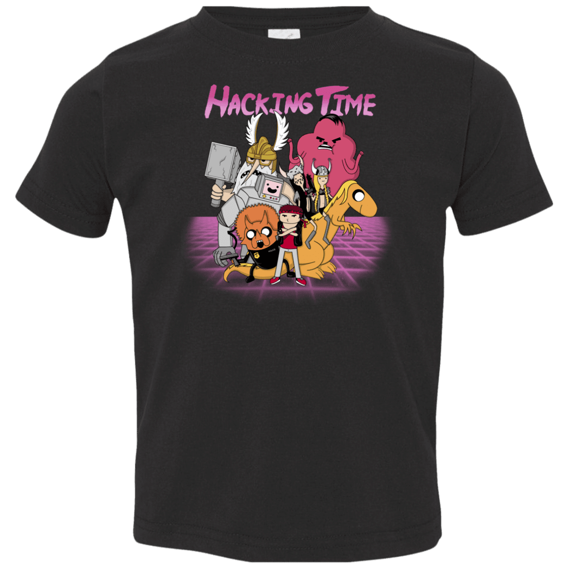 T-Shirts Black / 2T HACKING TIME Toddler Premium T-Shirt