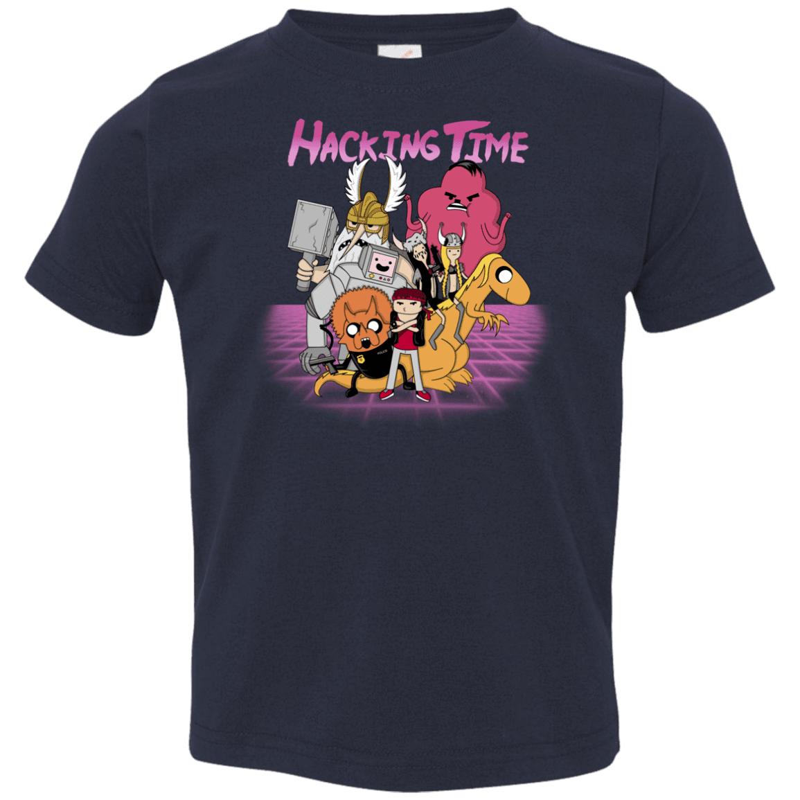 T-Shirts Navy / 2T HACKING TIME Toddler Premium T-Shirt