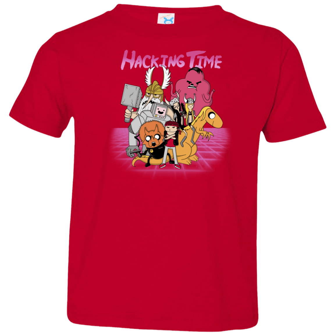 T-Shirts Red / 2T HACKING TIME Toddler Premium T-Shirt