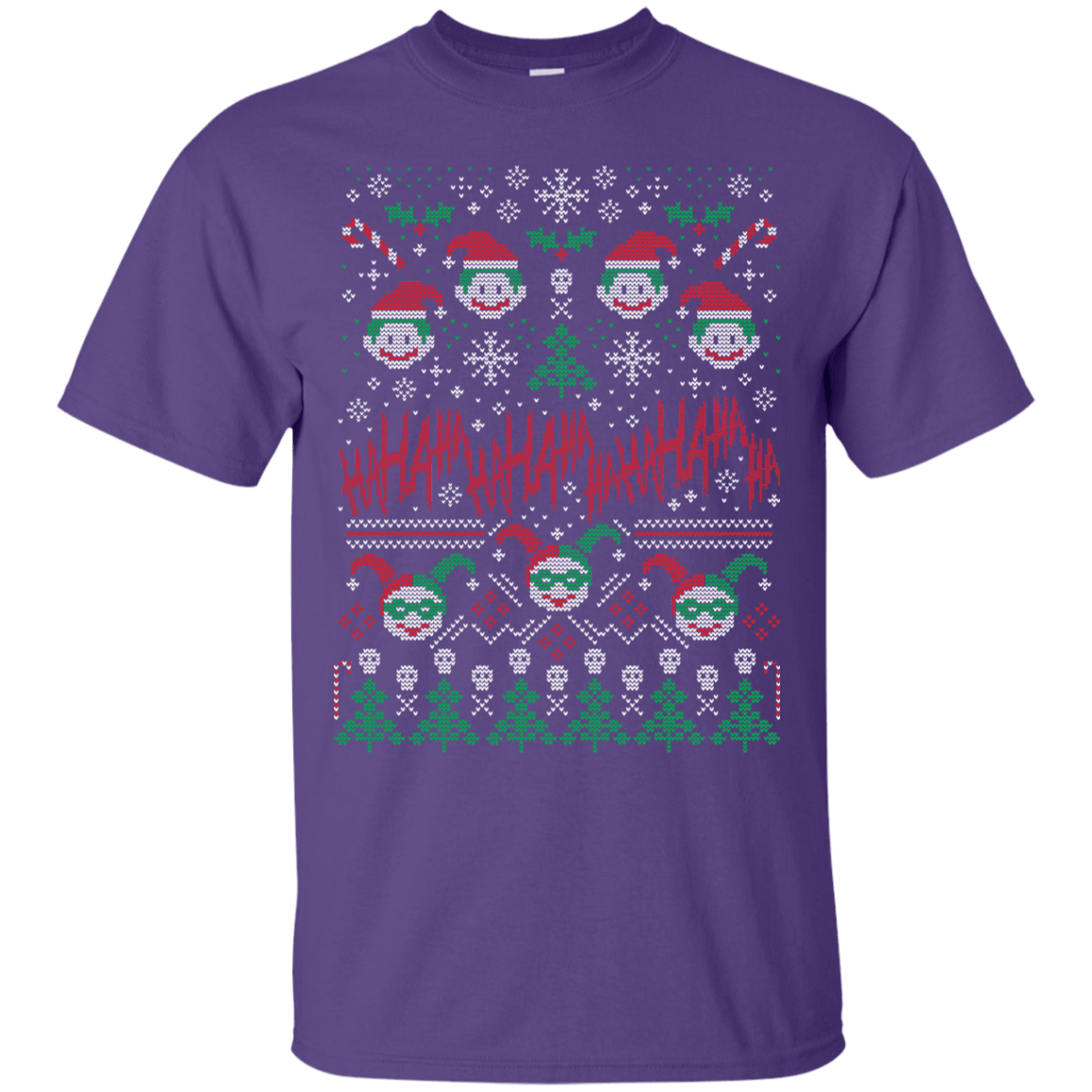 T-Shirts Purple / Small HaHa Holidays T-Shirt
