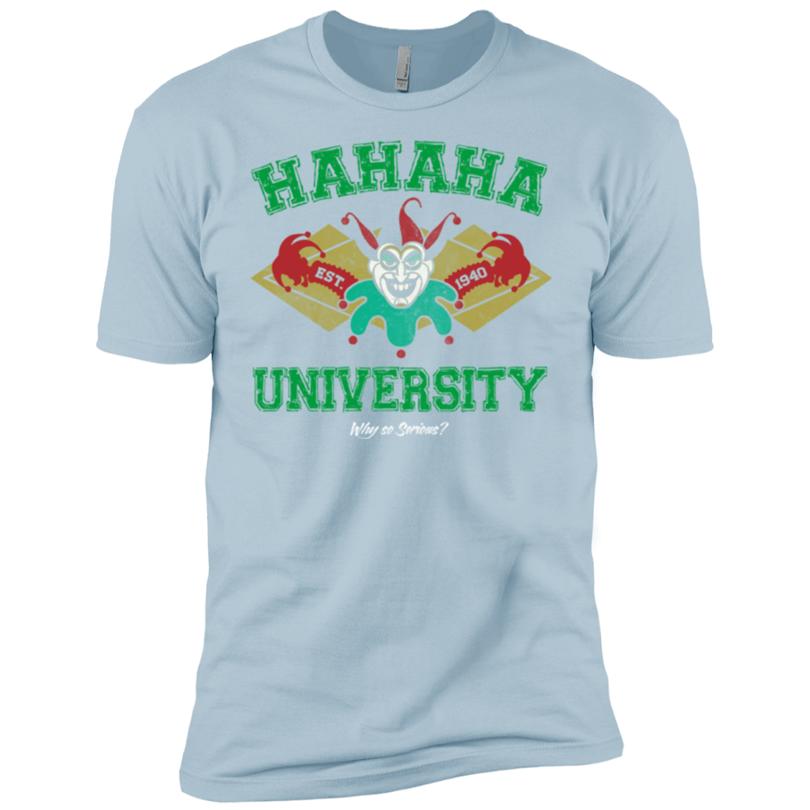 T-Shirts Light Blue / YXS Hahaha University Boys Premium T-Shirt