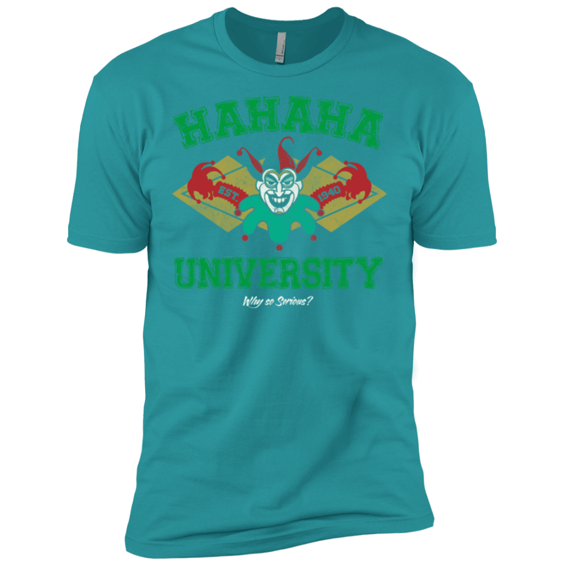 T-Shirts Tahiti Blue / X-Small Hahaha University Men's Premium T-Shirt