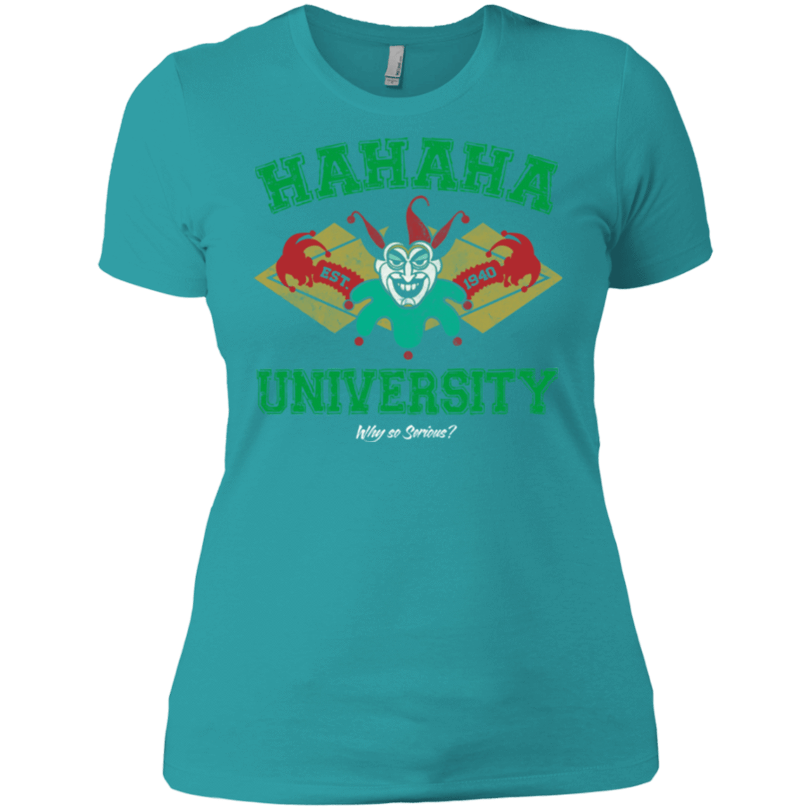 T-Shirts Tahiti Blue / X-Small Hahaha University Women's Premium T-Shirt
