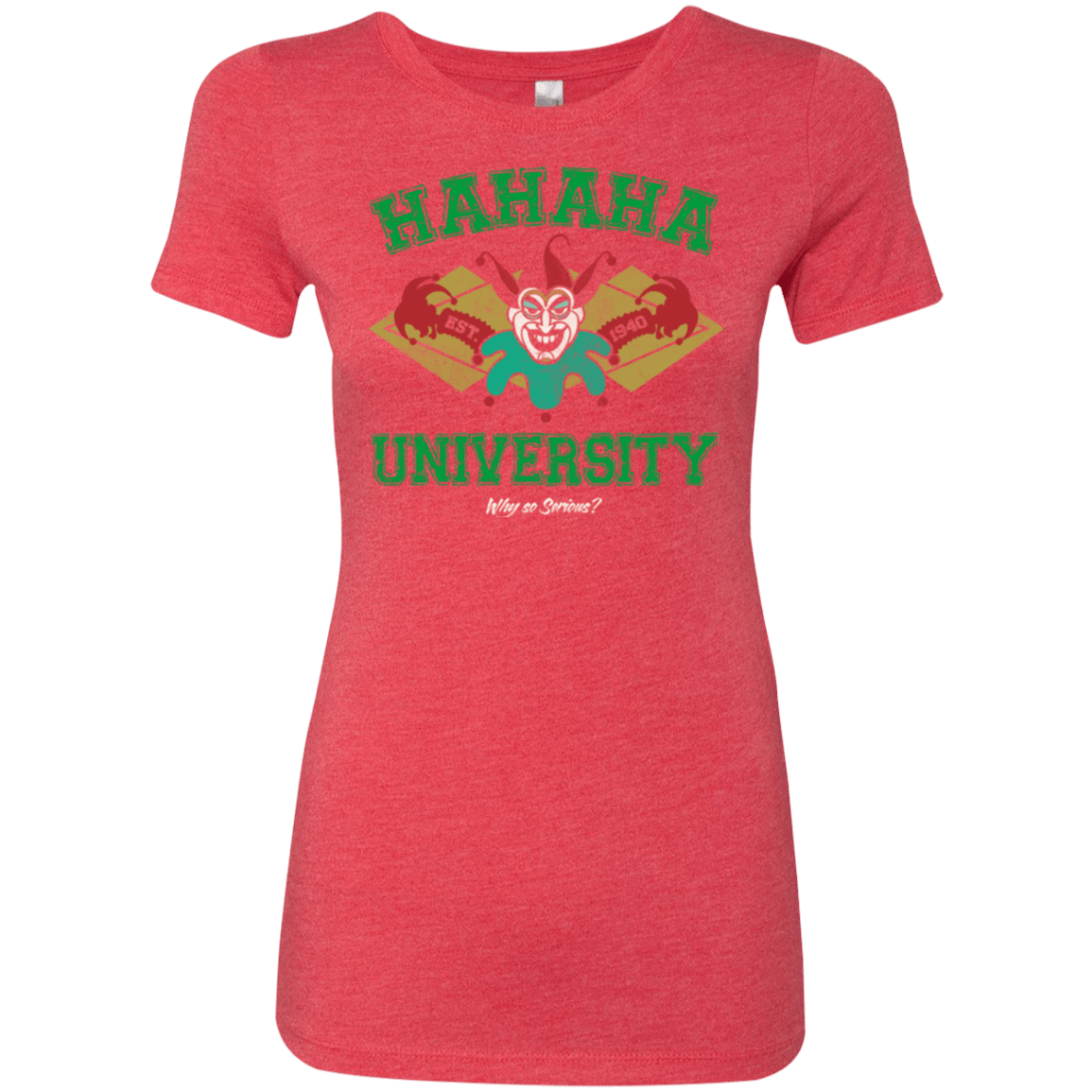 T-Shirts Vintage Red / Small Hahaha University Women's Triblend T-Shirt