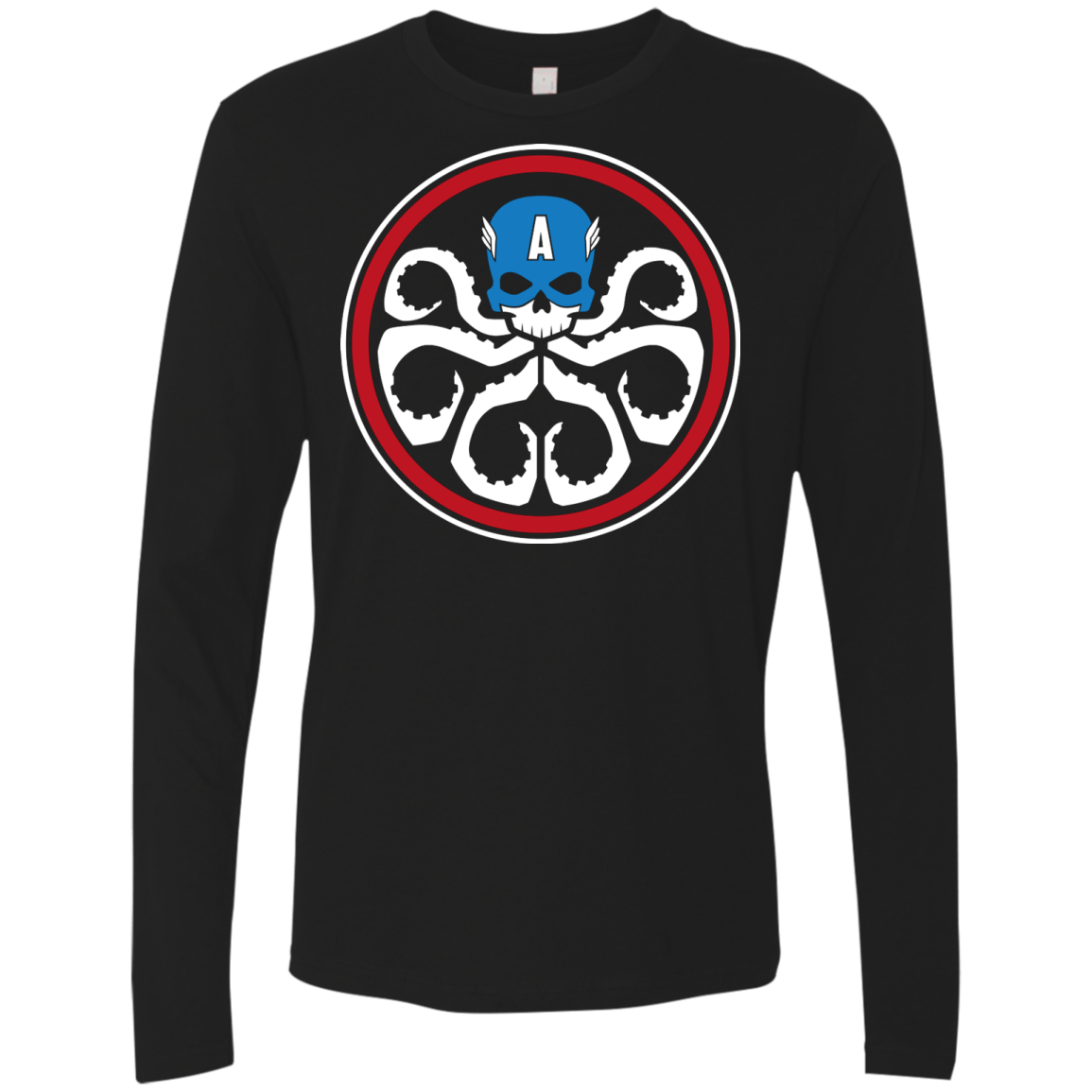 T-Shirts Black / Small Hail America Men's Premium Long Sleeve