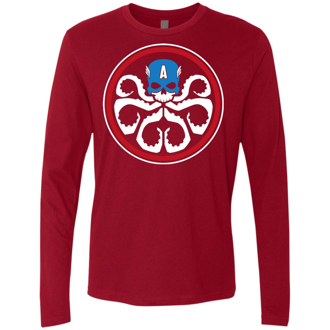 T-Shirts Cardinal / Small Hail America Men's Premium Long Sleeve