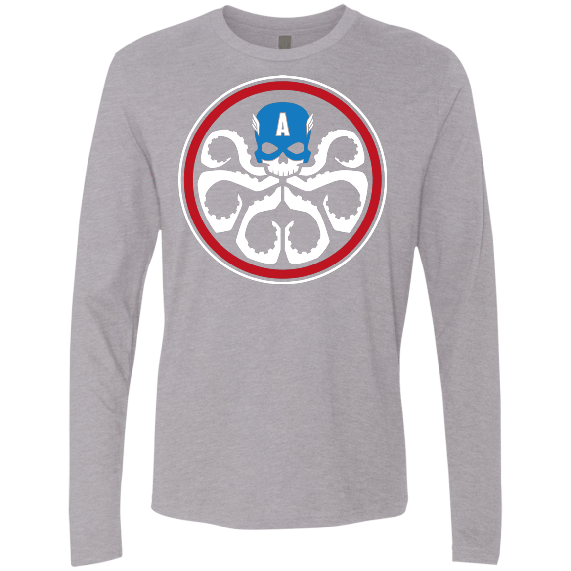 T-Shirts Heather Grey / Small Hail America Men's Premium Long Sleeve