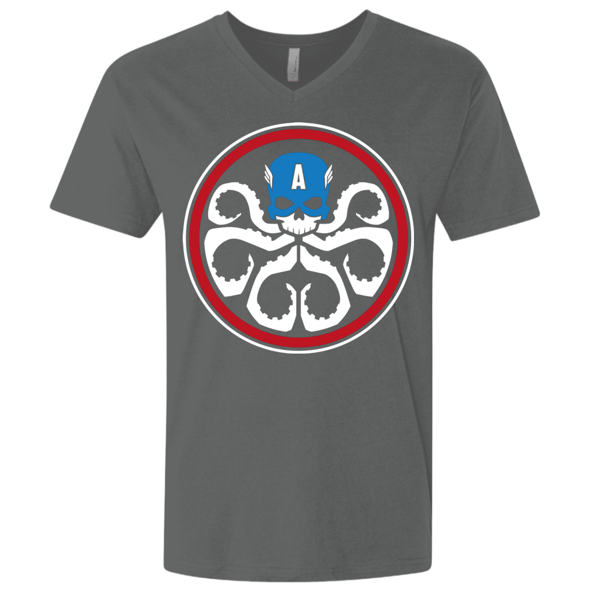 T-Shirts Heavy Metal / X-Small Hail America Men's Premium V-Neck