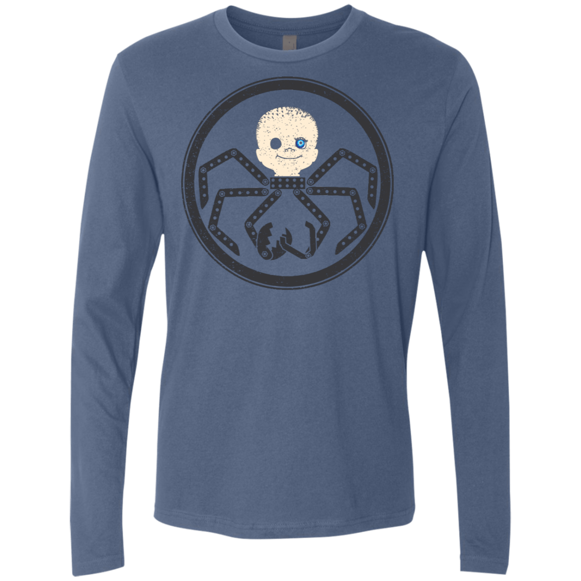 T-Shirts Indigo / S Hail Babyface Men's Premium Long Sleeve