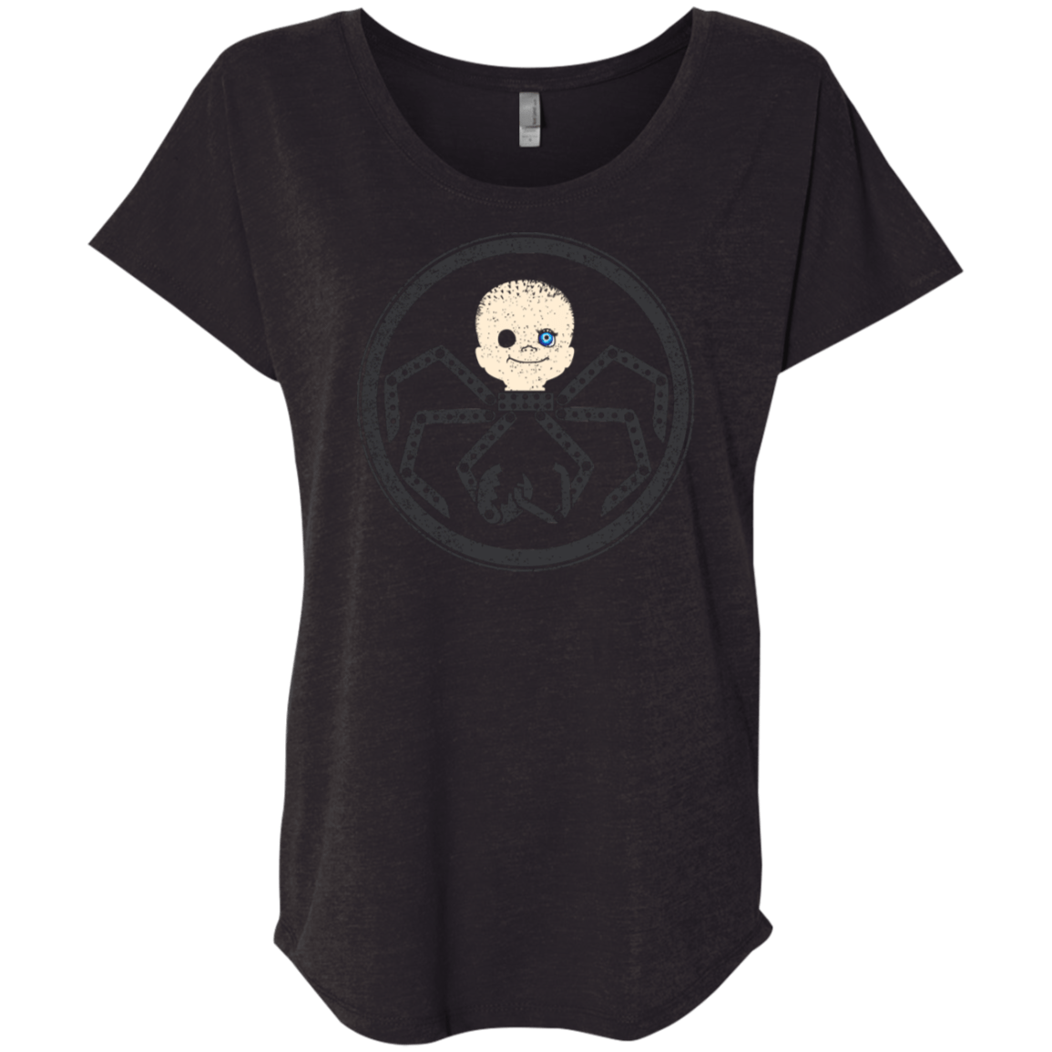 T-Shirts Vintage Black / X-Small Hail Babyface Triblend Dolman Sleeve