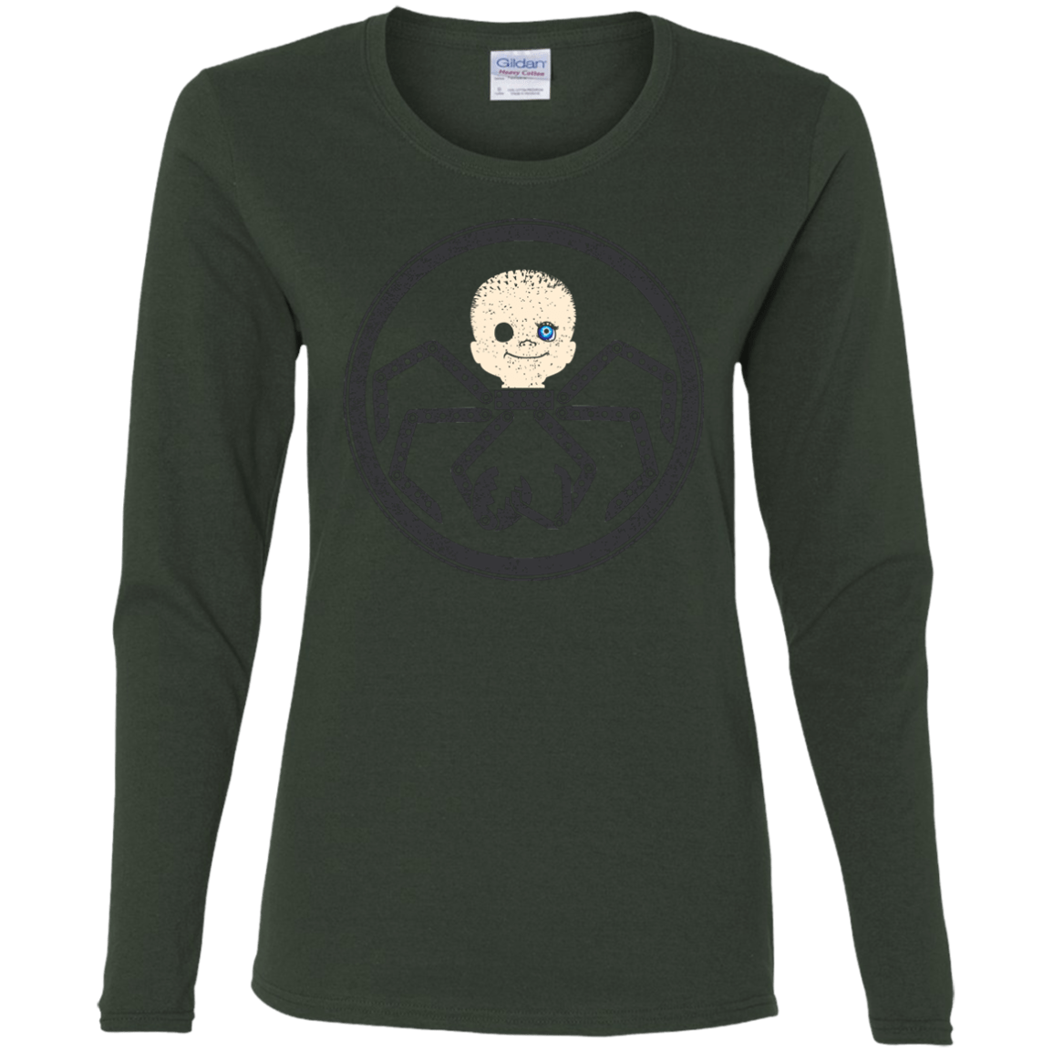 T-Shirts Forest / S Hail Babyface Women's Long Sleeve T-Shirt