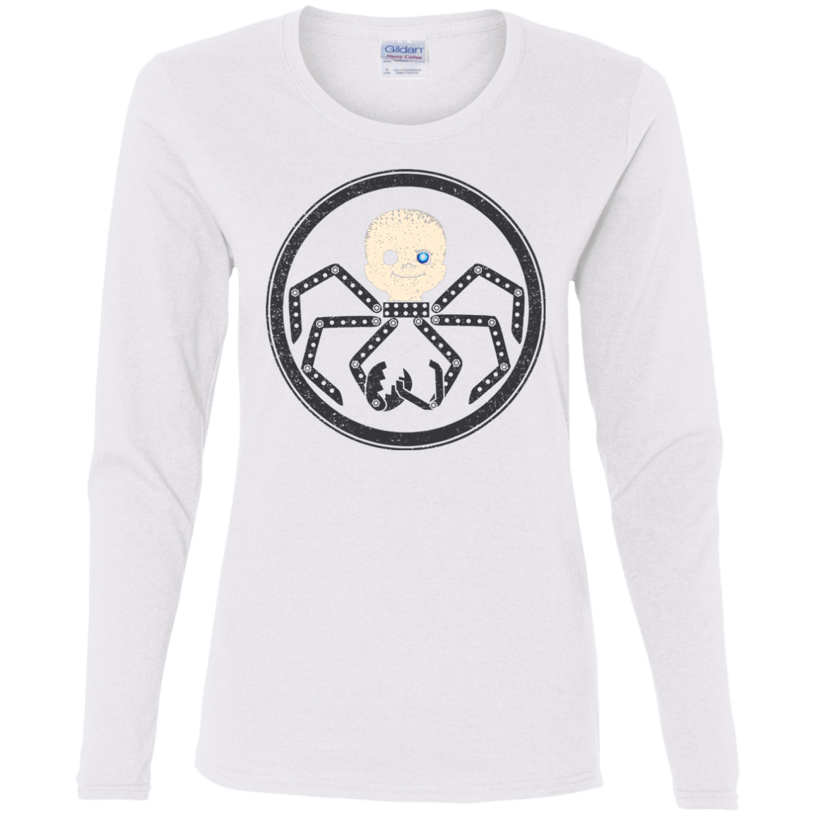 T-Shirts White / S Hail Babyface Women's Long Sleeve T-Shirt