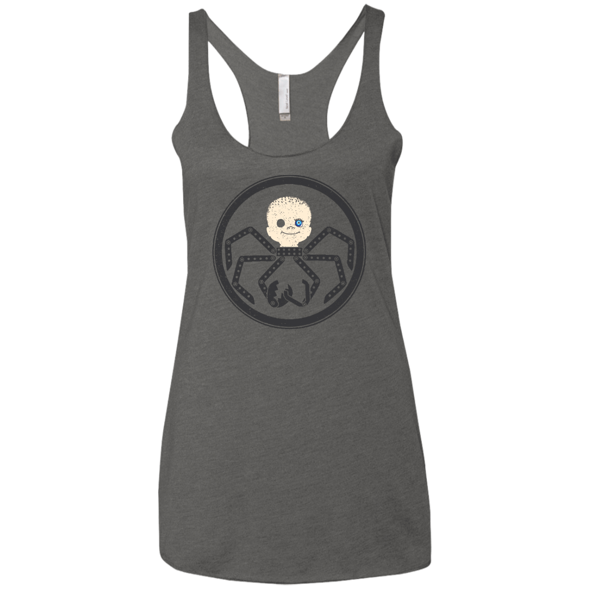 T-Shirts Premium Heather / X-Small Hail Babyface Women's Triblend Racerback Tank