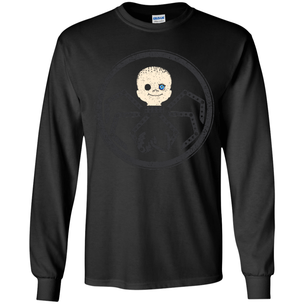 T-Shirts Black / YS Hail Babyface Youth Long Sleeve T-Shirt
