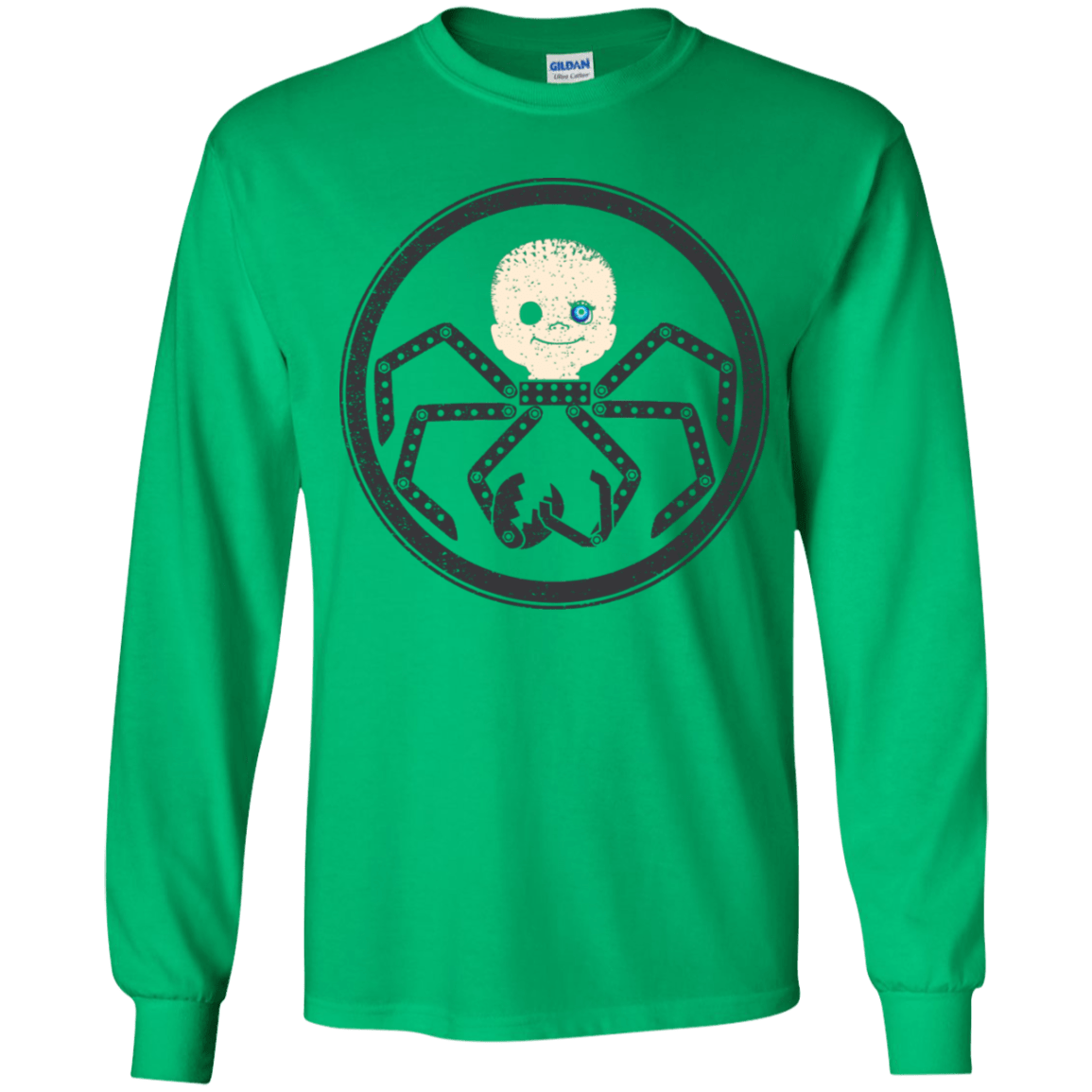 T-Shirts Irish Green / YS Hail Babyface Youth Long Sleeve T-Shirt