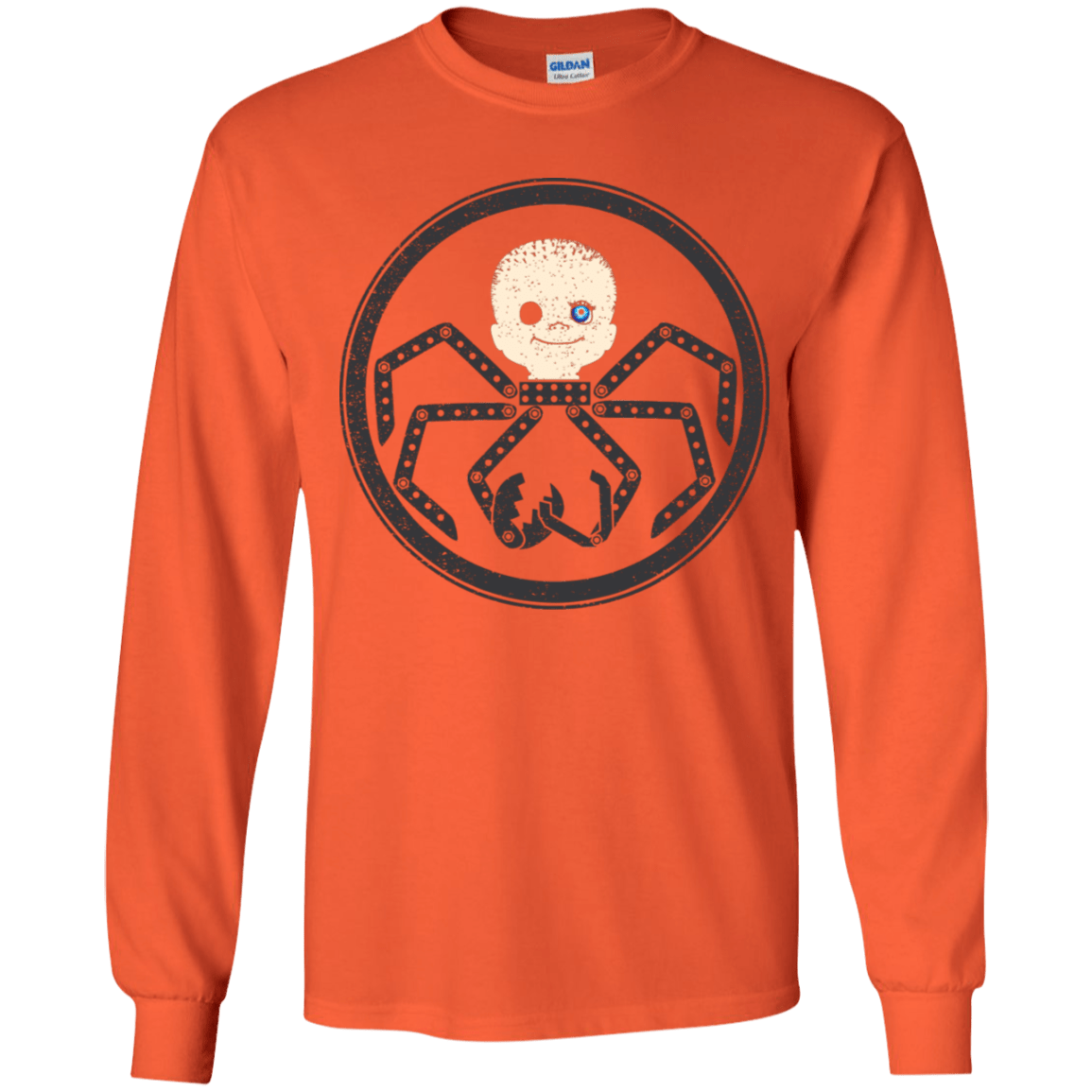 T-Shirts Orange / YS Hail Babyface Youth Long Sleeve T-Shirt