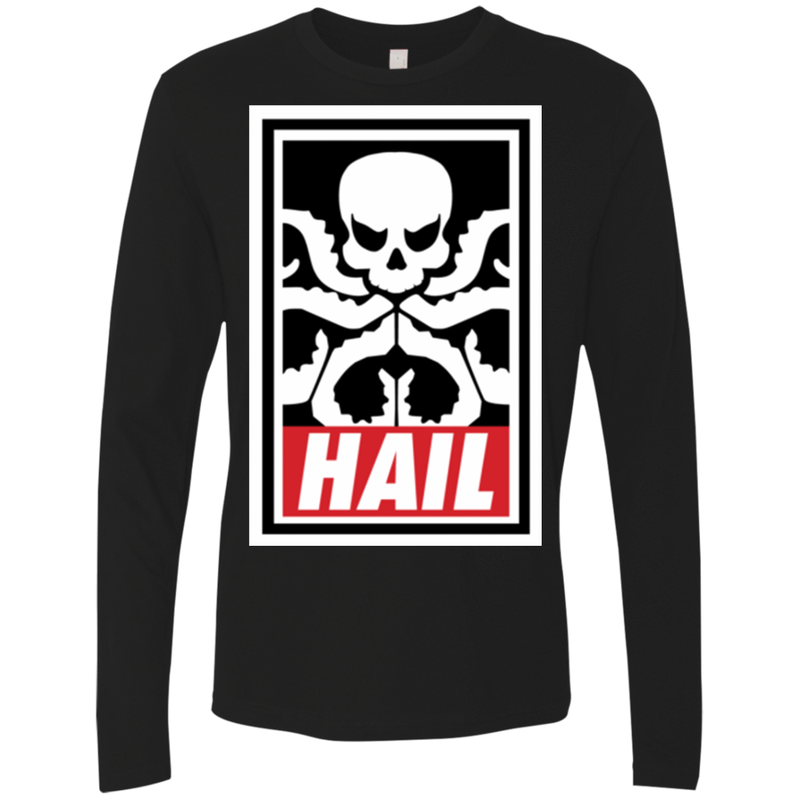 T-Shirts Black / Small Hail Hydra Men's Premium Long Sleeve