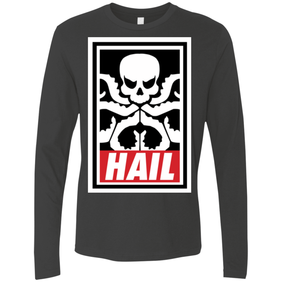 T-Shirts Heavy Metal / Small Hail Hydra Men's Premium Long Sleeve