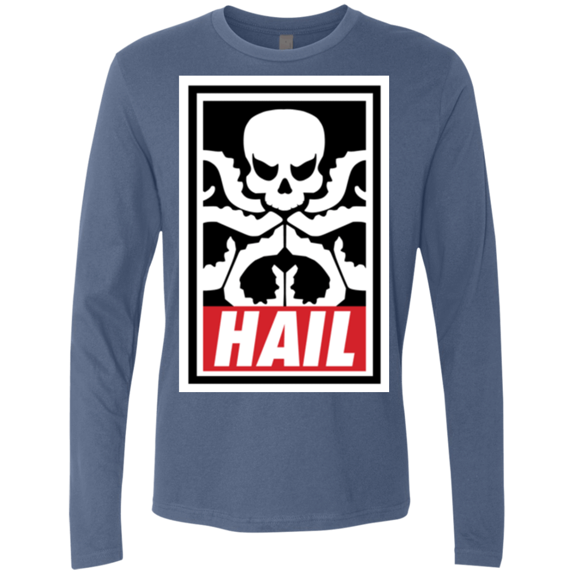 T-Shirts Indigo / Small Hail Hydra Men's Premium Long Sleeve
