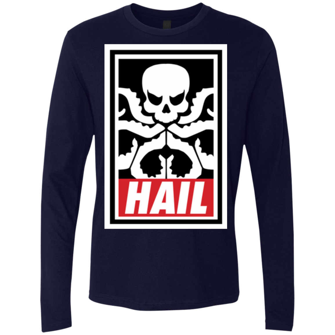 T-Shirts Midnight Navy / Small Hail Hydra Men's Premium Long Sleeve