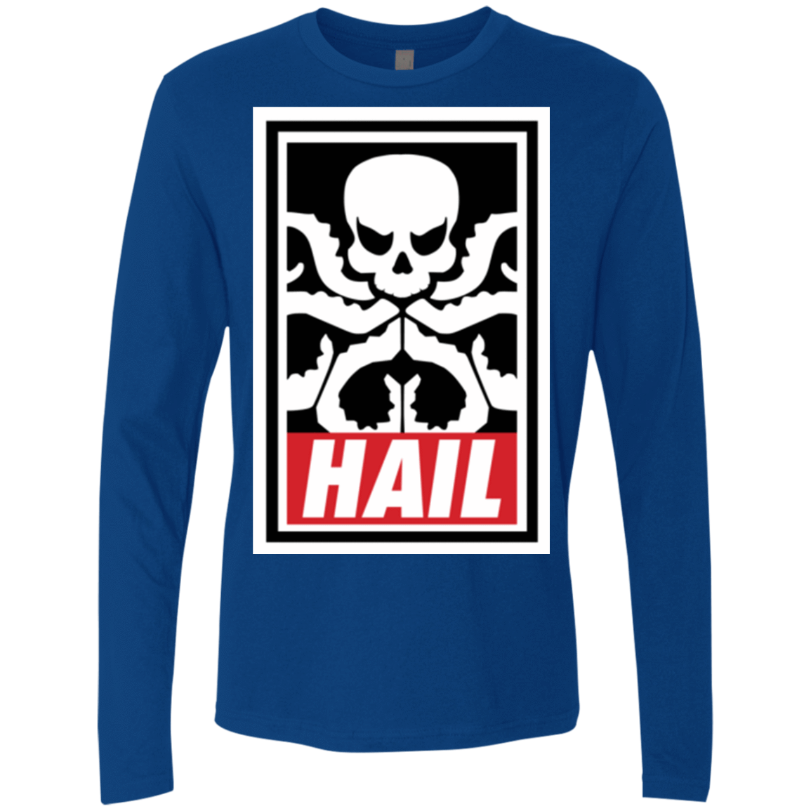 T-Shirts Royal / Small Hail Hydra Men's Premium Long Sleeve