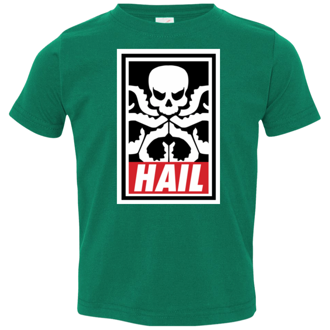 T-Shirts Kelly / 2T Hail Hydra Toddler Premium T-Shirt