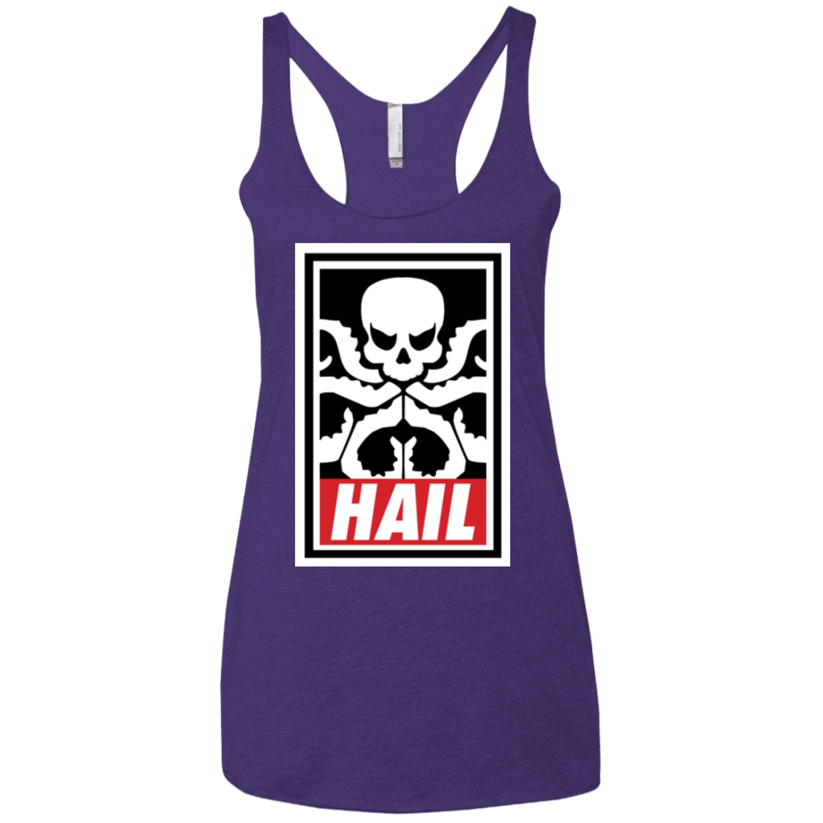 T-Shirts Purple / X-Small Hail Hydra Women's Triblend Racerback Tank